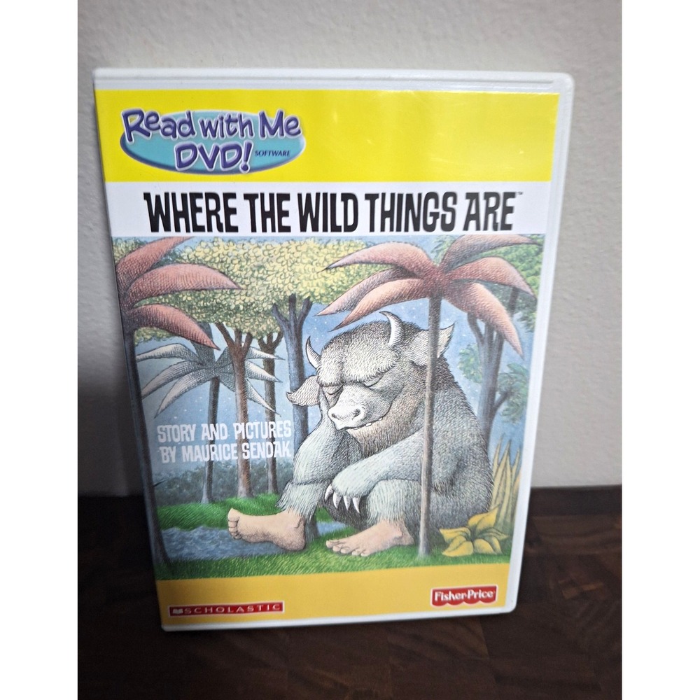 Read With Me DVD Where The Wild Things Are Fisher-Price Scholastic Parent Guide
